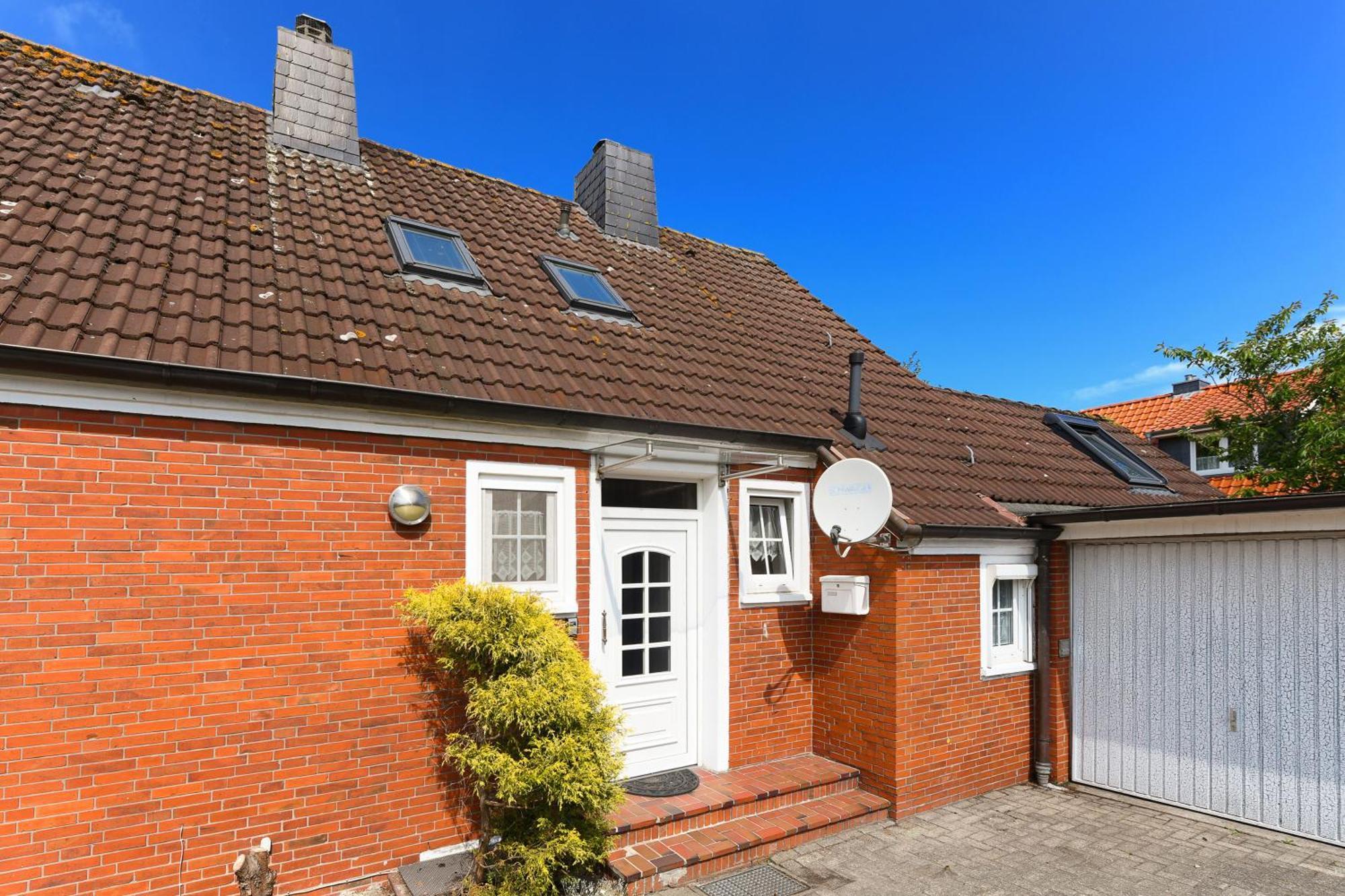 Ferienhaus Dohlennest Carolinensiel Buitenkant foto